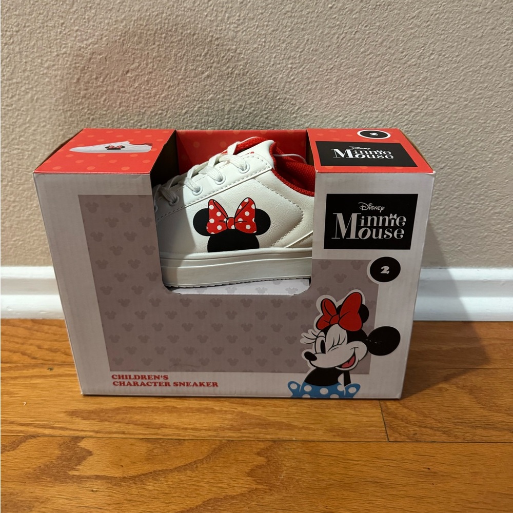 Disney Minnie Mouse Shoes Size 2